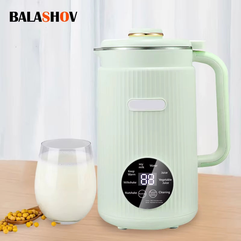 220V/110V Multifunctional Electric Soybean Milk Machine Food Blender Automatic Fruit Juice Maker Water Boiling Kettl Soy